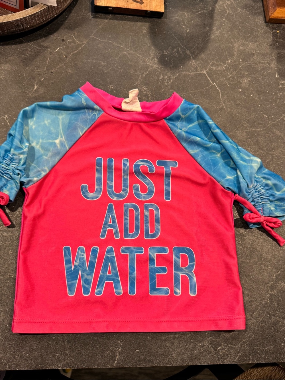 Op Toddler Girls Swim Shirt Hot Pink 2T